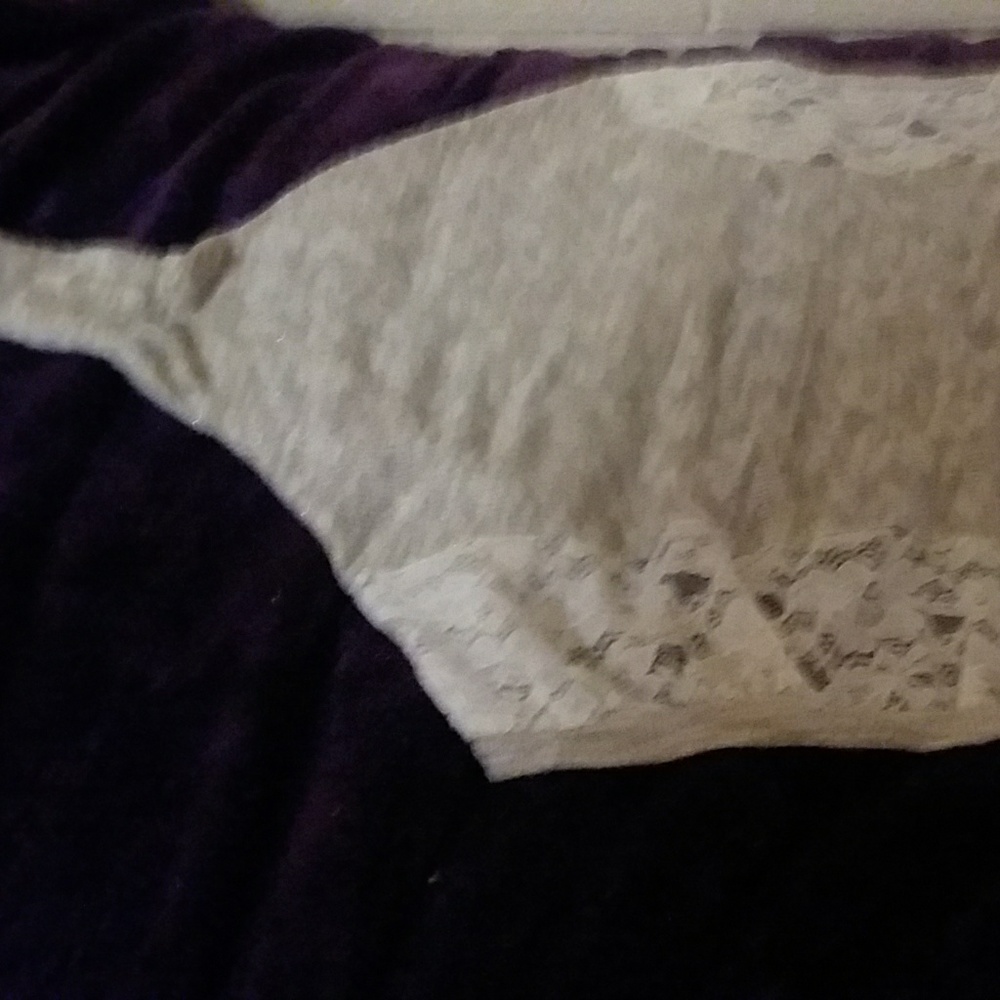 Cream/tan large cardigan w/ gold flecks & 3/4 slee